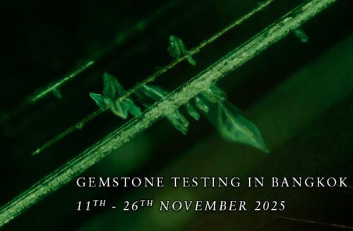 NEXT GEMSTONE TESTING IN BANGKOK